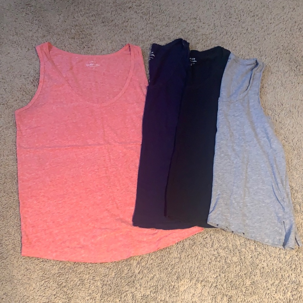 Lot of 4 cotton tank tops